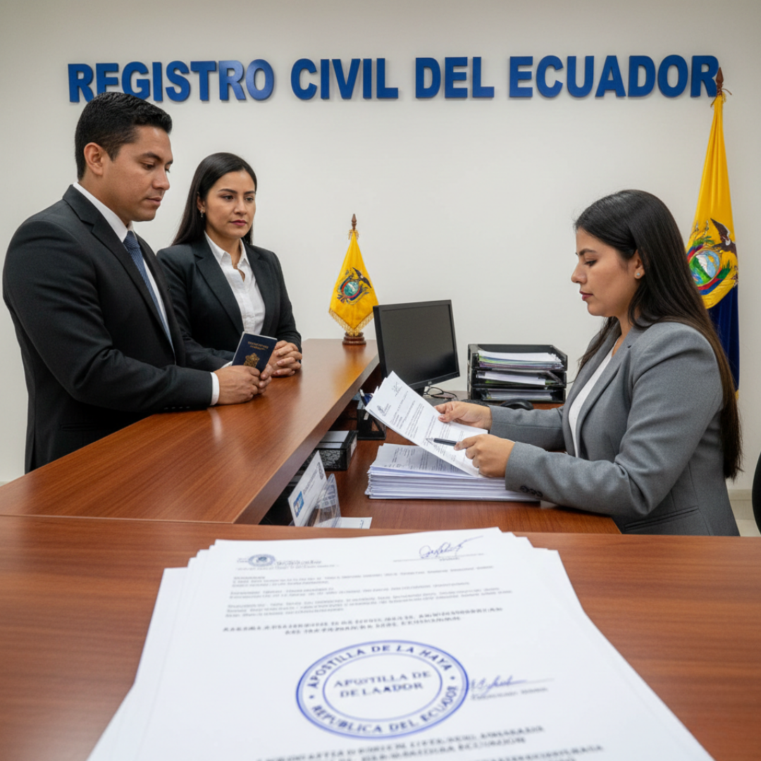 Apostilla La Haya - Ecuador